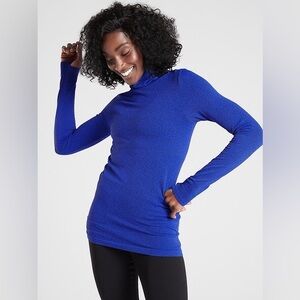 Athleta Flurry Peak Long Sleeve Turtleneck